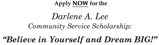 Darlene A Lee Scholarship